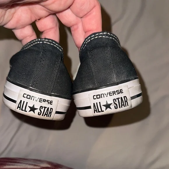 Converse Black and White Sneakers - Picture 4 of 5